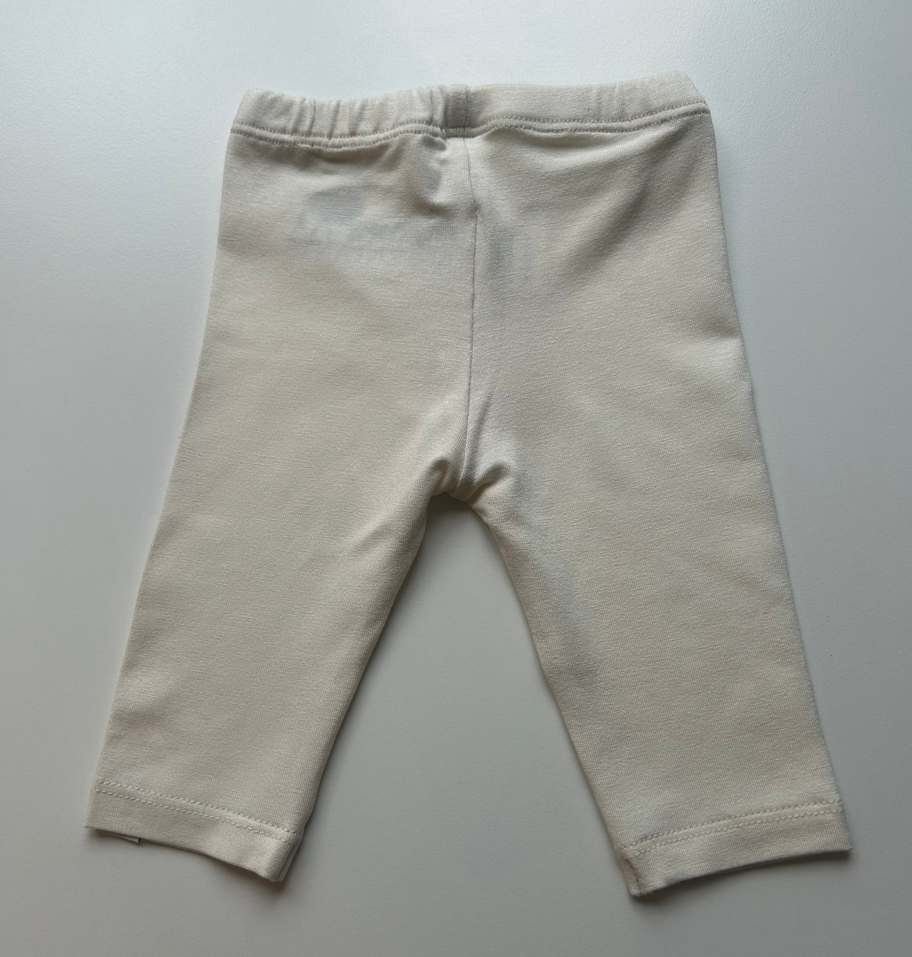 Bamboo Baby Leggings - CREAM