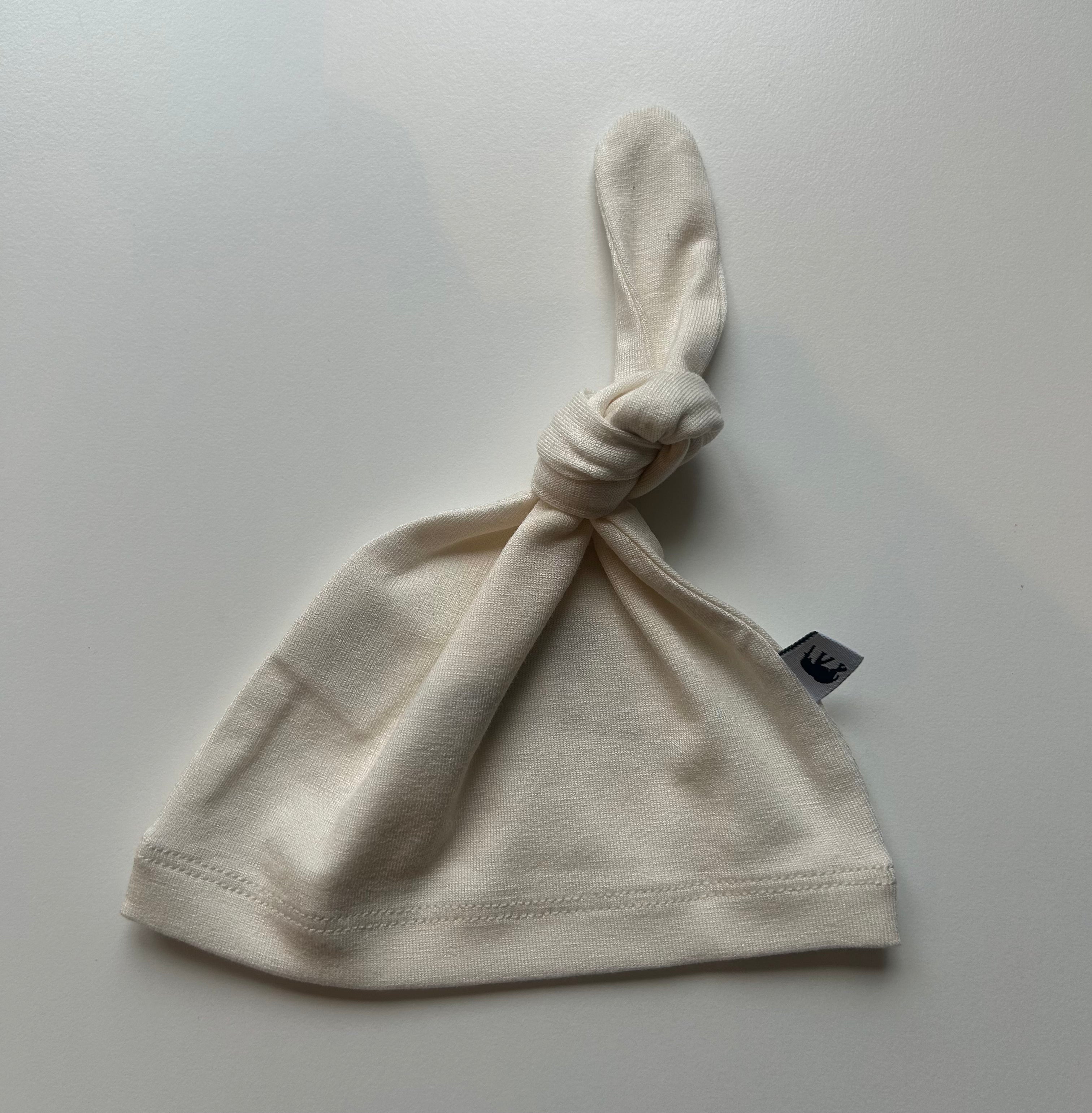 Bamboo Baby Beanie - CREAM