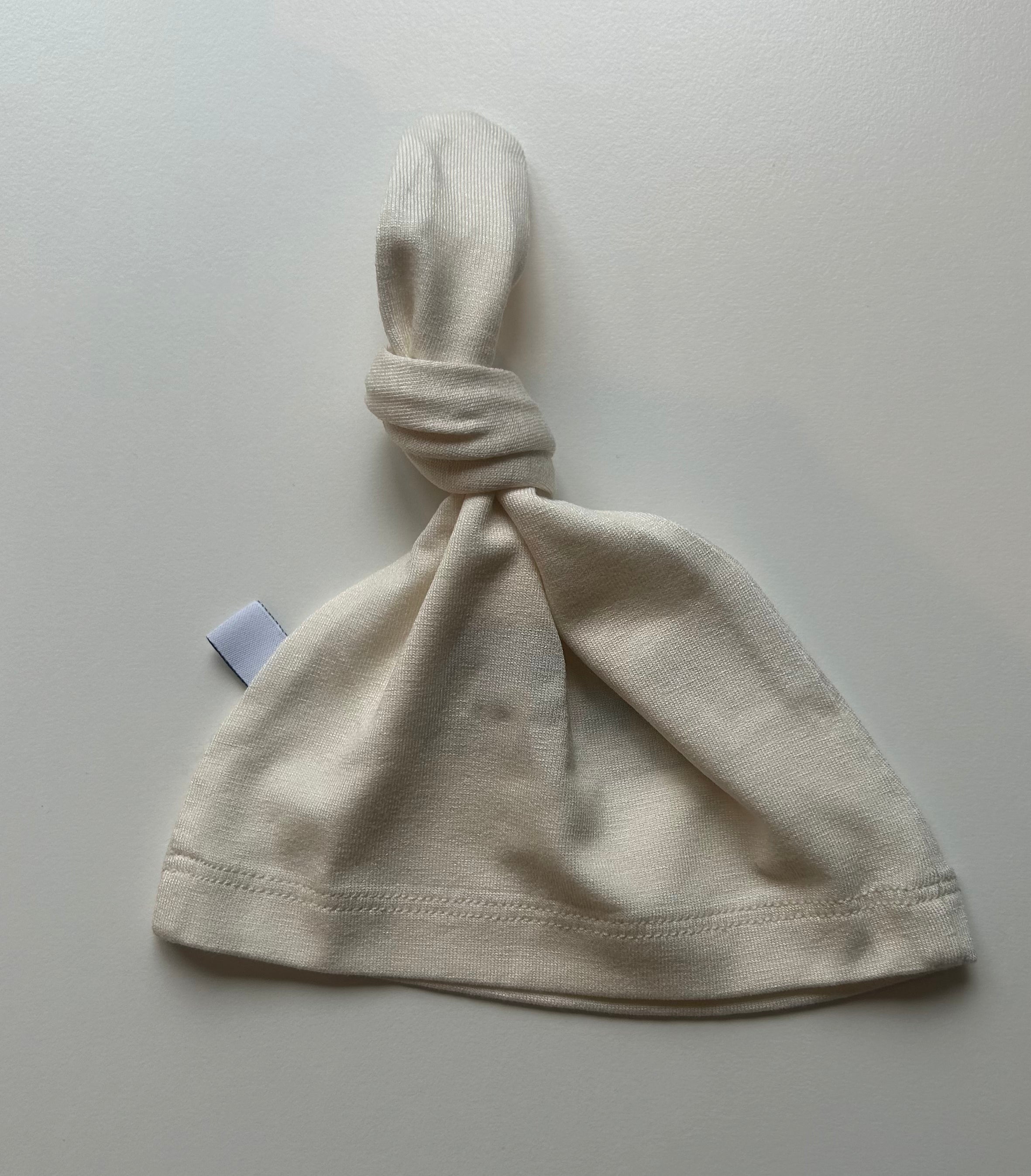 Bamboo Baby Beanie - CREAM