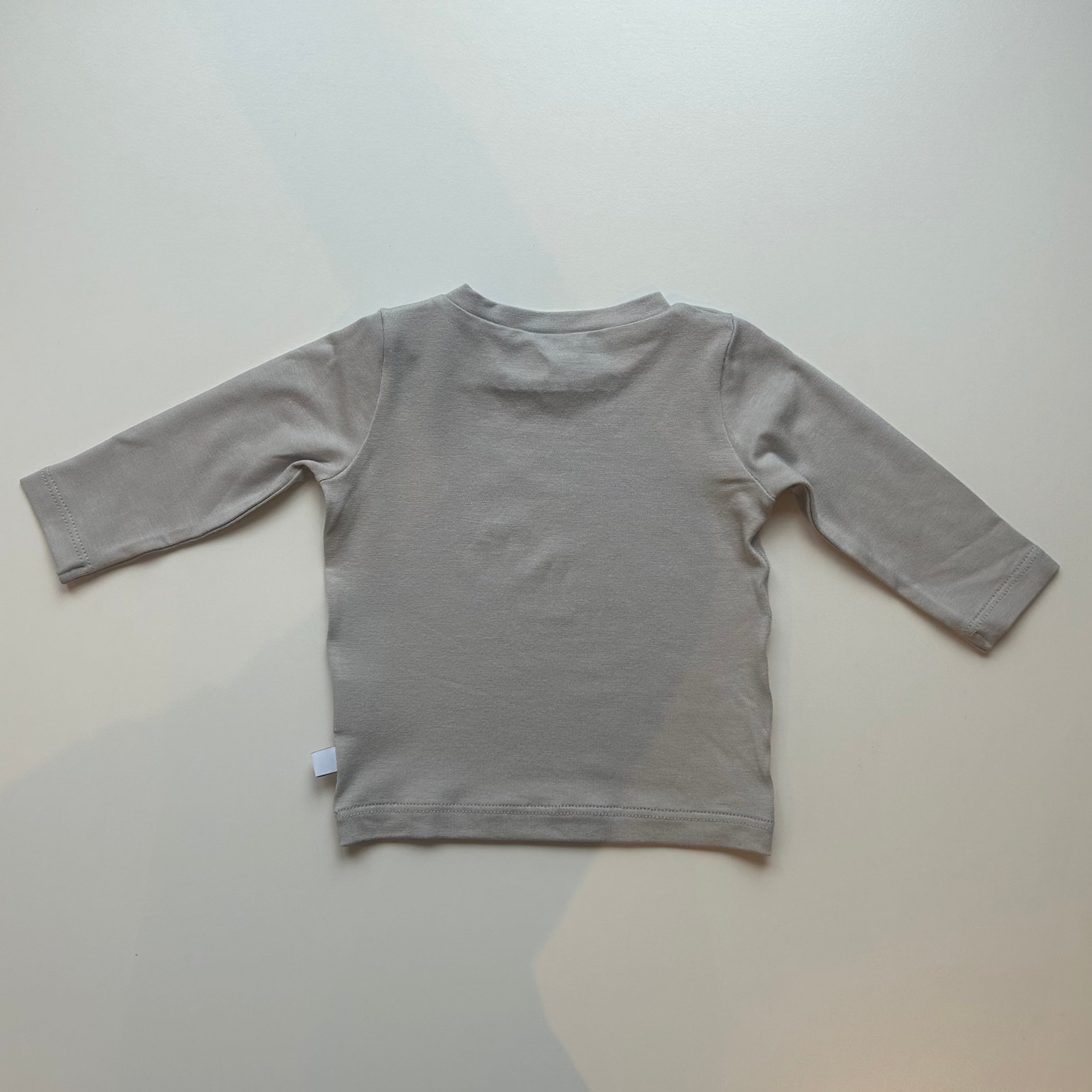 Bamboo Baby Long Sleeve T-Shirt - GREY