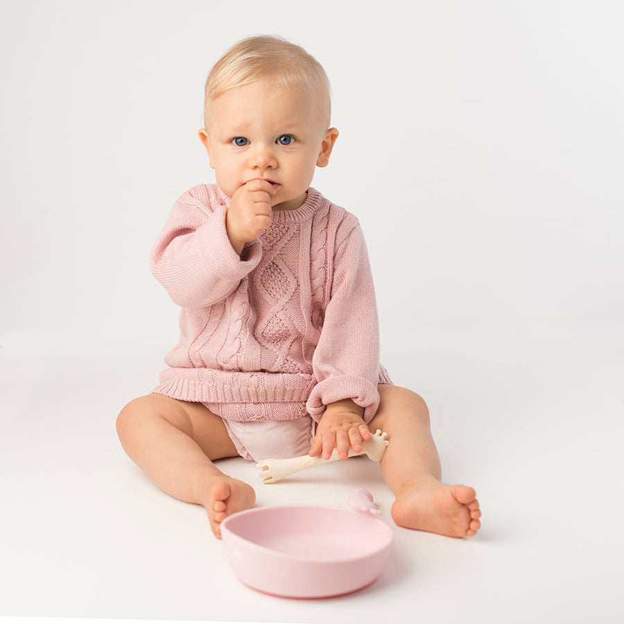 Baby plate deals and bowl set